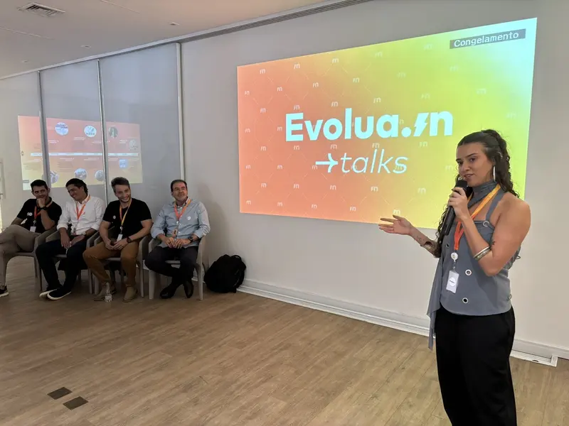 Apresentação do Evolua.in Talks
