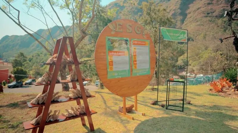 Estação ESG do Evolua Eco Day
